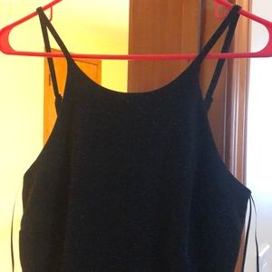 NWT black sparkly jumpsuit size small